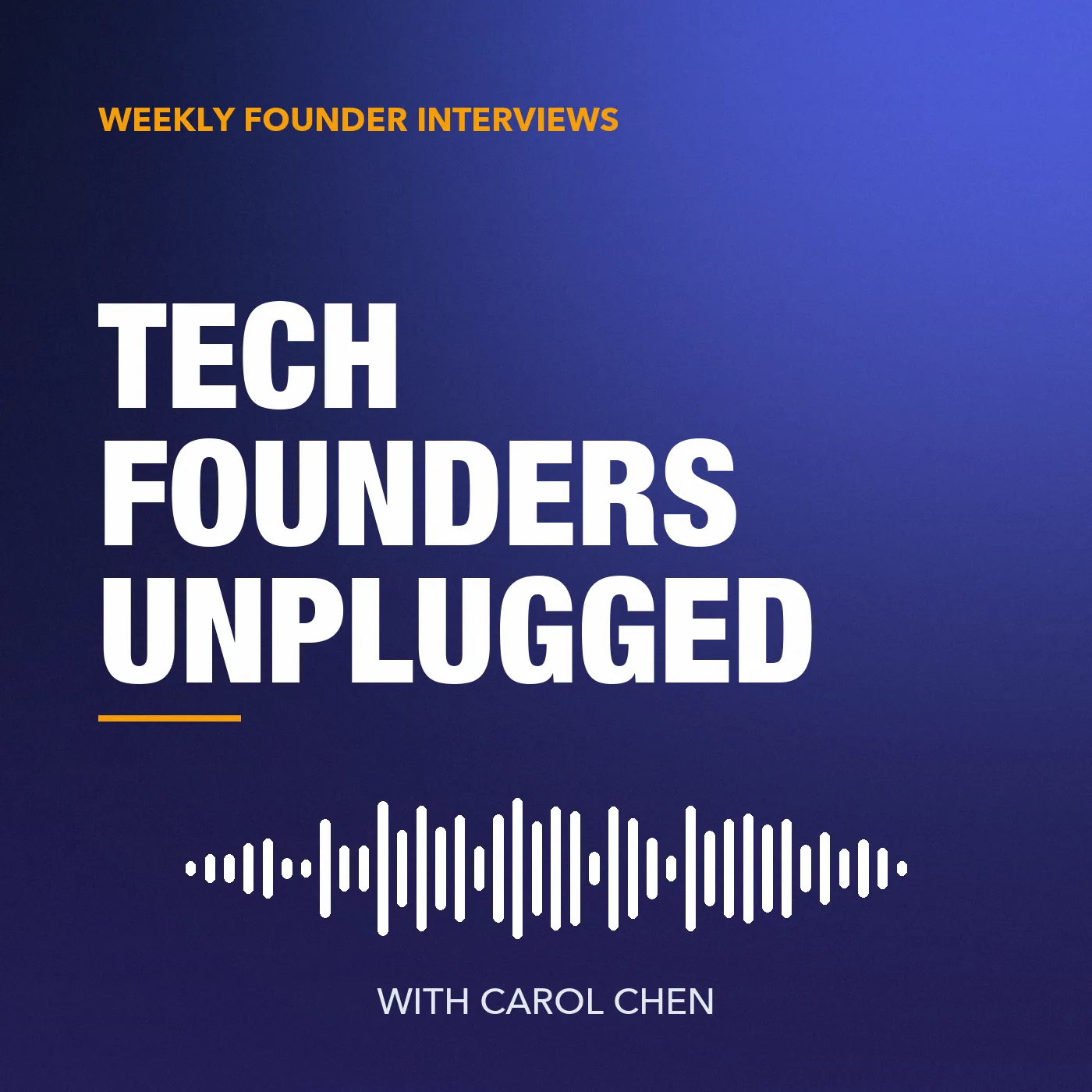 Tech Founders Unplugged cover art